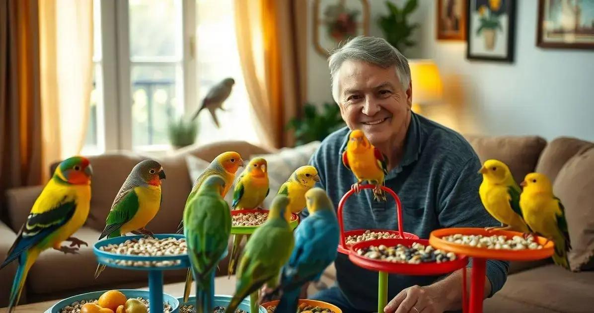 Alimentação de pássaros domésticos: Dicas práticas que você precisa saber