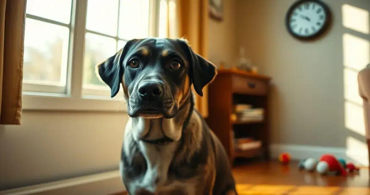 Ansiedade de separação dos cães: como ajudar seu amigo?
