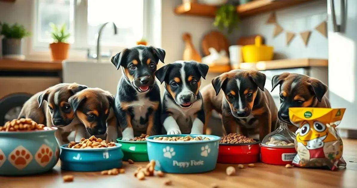 Descubra a Importância da Alimentação de Filhotes para um Crescimento Sadio - Conheça as Dicas!