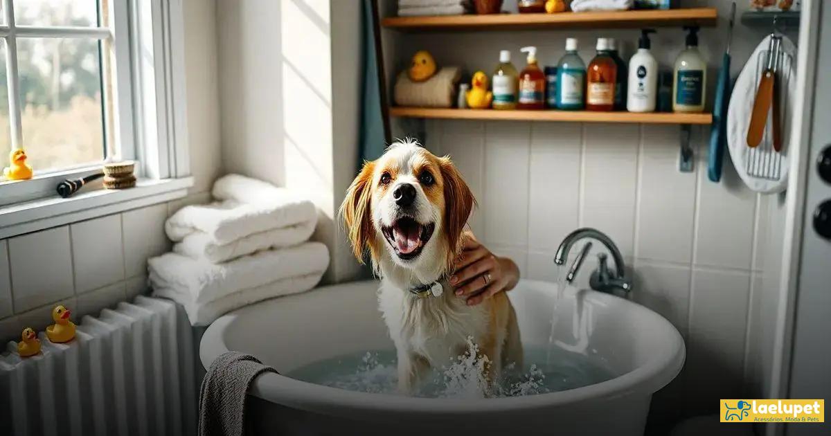 Descubra como banhar e tosar seu pet em casa: dicas e segurança